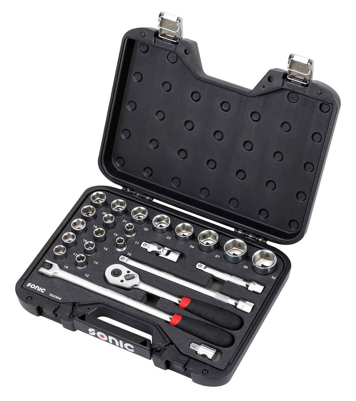Sonic Tools - MCS Metric Socket Set 1/2", 24-pcs