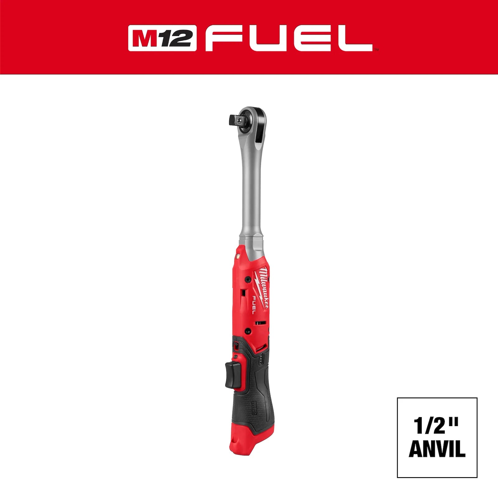 Milwaukee 3055-20 M12 FUEL™ 1/2" Extended Reach Ratchet (Tool Only)