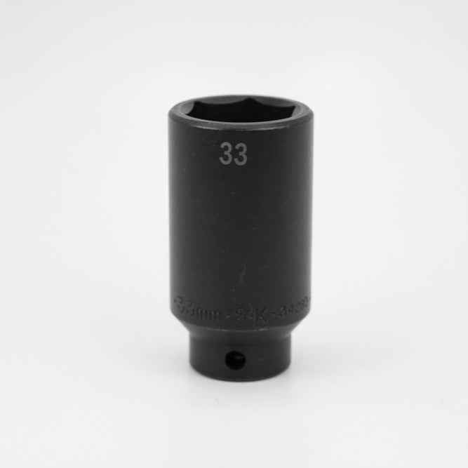 SK Tools USA - 1/2" Drive 6 Point Deep Metric Impact Socket (10mm - 36mm)
