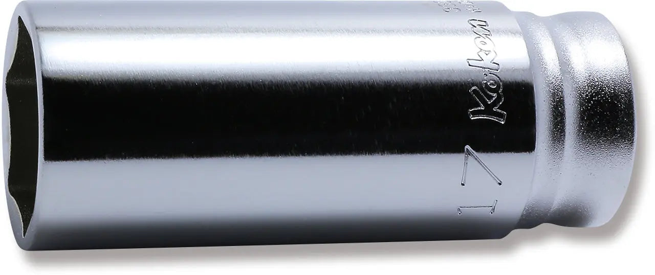 3/8 Sq. Dr. Socket  17mm 6 point Length 55mm Z-series