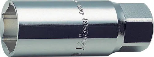 3/8 Sq. Dr. Spark Plug Socket  20.8mm 6 point Length 70mm Rubber