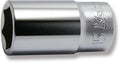 3/8 Sq. Dr. Socket  15mm 6 point Length 40mm