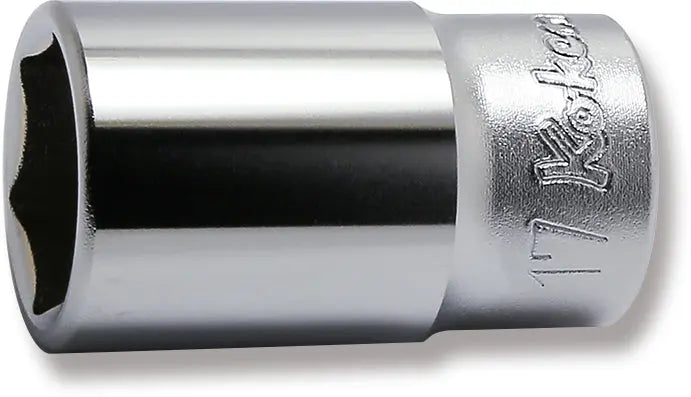 3/8 Sq. Dr. Socket  17mm 6 point Length 40mm
