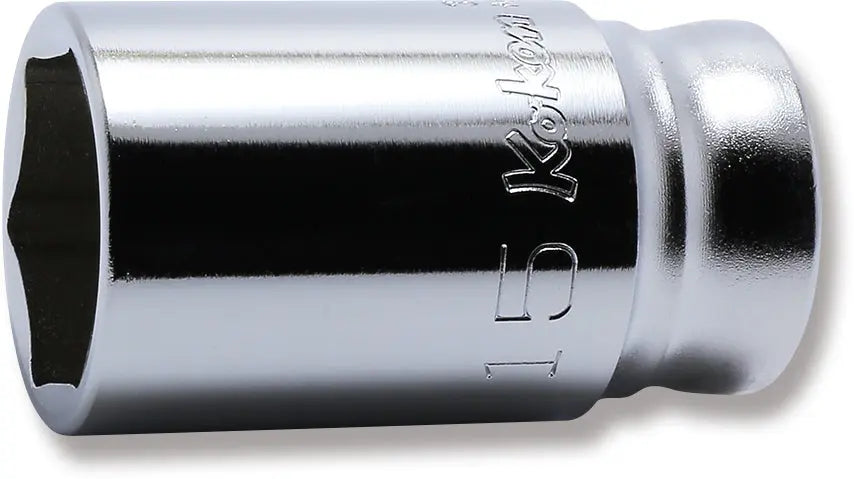 3/8 Sq. Dr. Socket  15mm 6 point Length 35mm Z-series