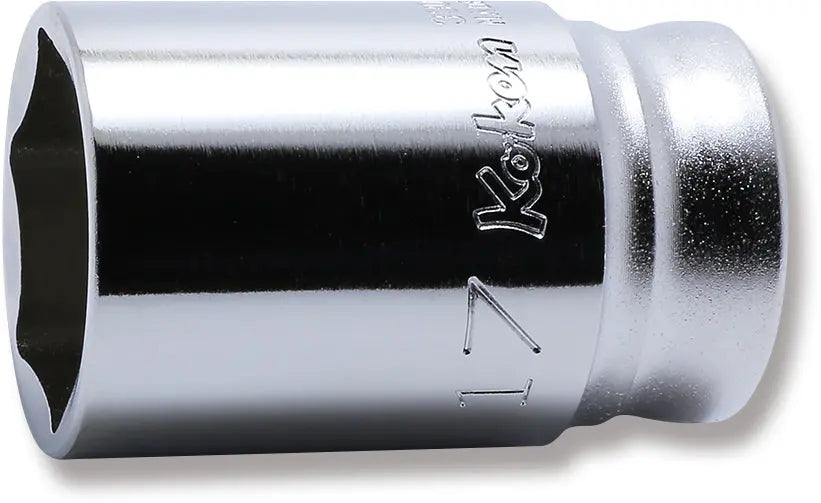 3/8 Sq. Dr. Socket  17mm 6 point Length 35mm Z-series
