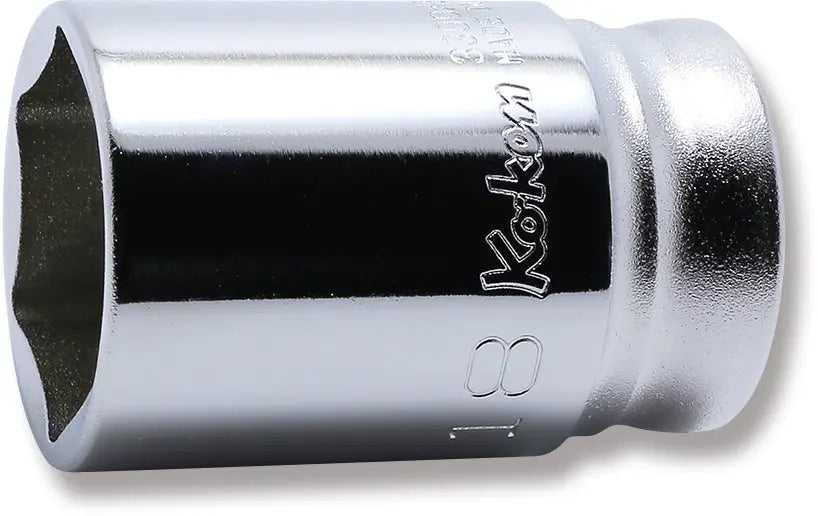 3/8 Sq. Dr. Socket  18mm 6 point Length 35mm Z-series