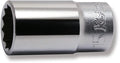 3/8 Sq. Dr. Socket  15mm 12 point Length 40mm
