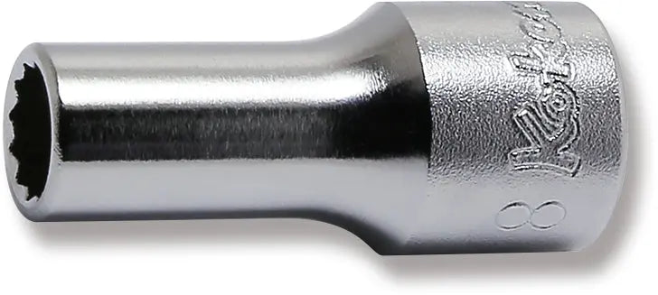 3/8 Sq. Dr. Socket  8mm 12 point Length 40mm