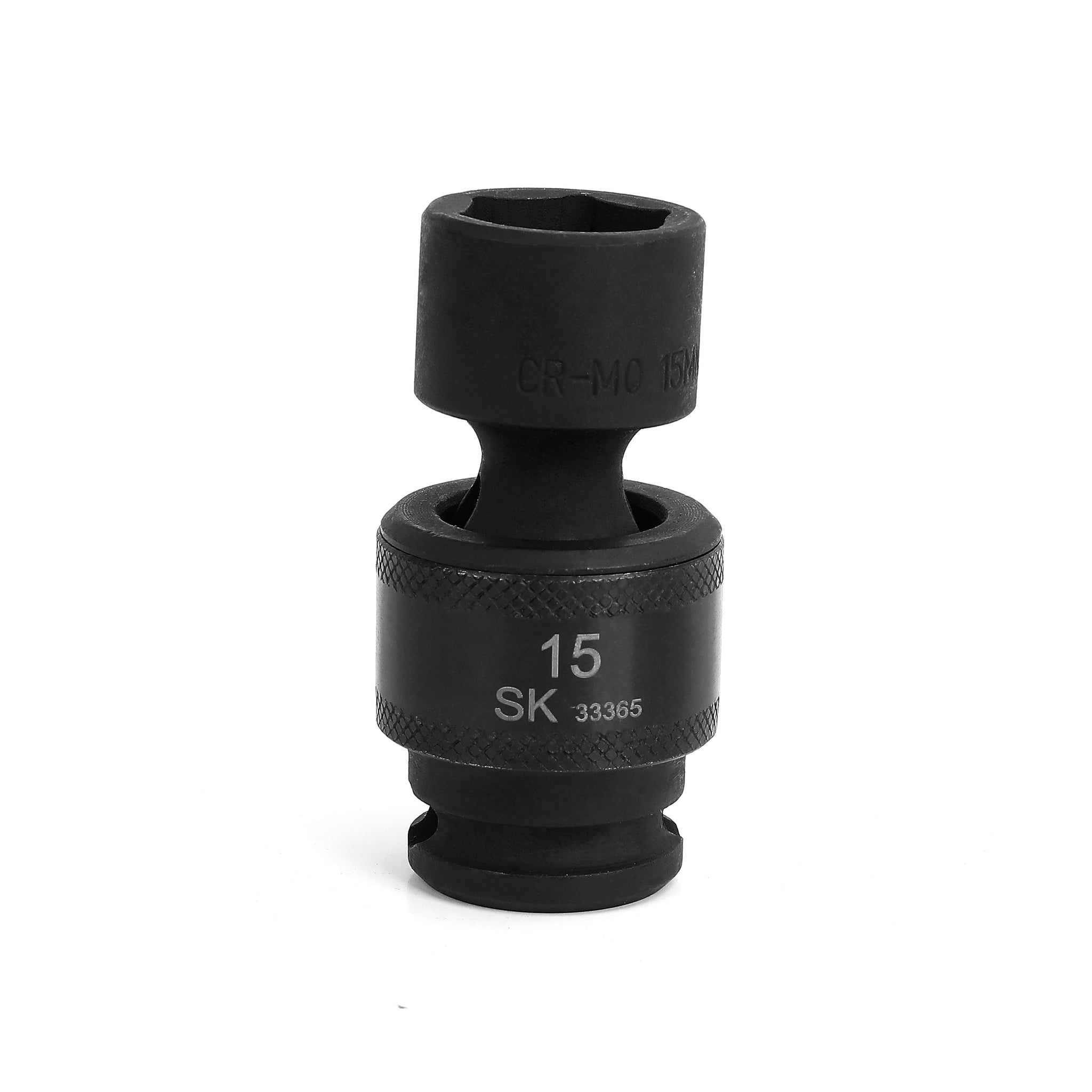 SK Tools USA - 3/8" Drive 6 Point Swivel Metric Impact Socket (8 mm–21 mm)