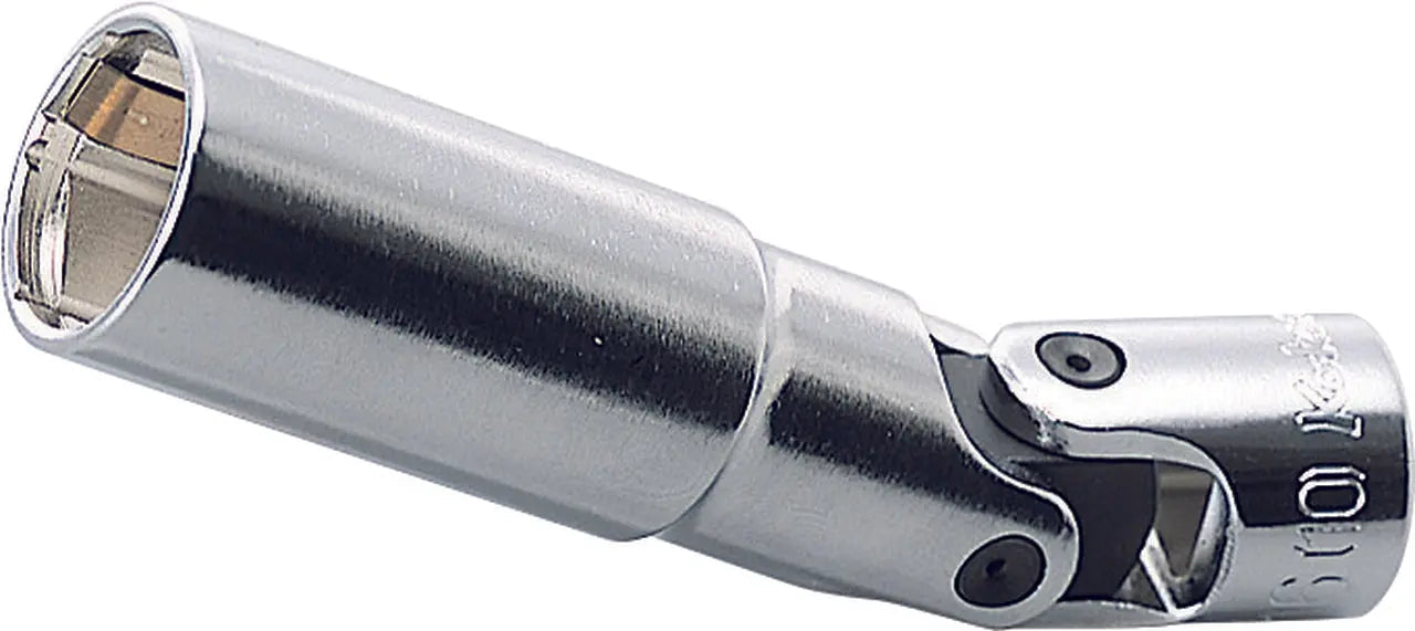 3/8 Sq. Dr. 6-Point Universal Clip Type Spark Plug Socket  16mm
