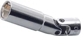 1/2 Sq. Dr. Universal 6 point Clip Type Spark Plug Socket  16mm