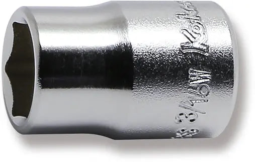 3/8 Sq. Dr. Socket Whitworth 3/16 6 point Length 26mm