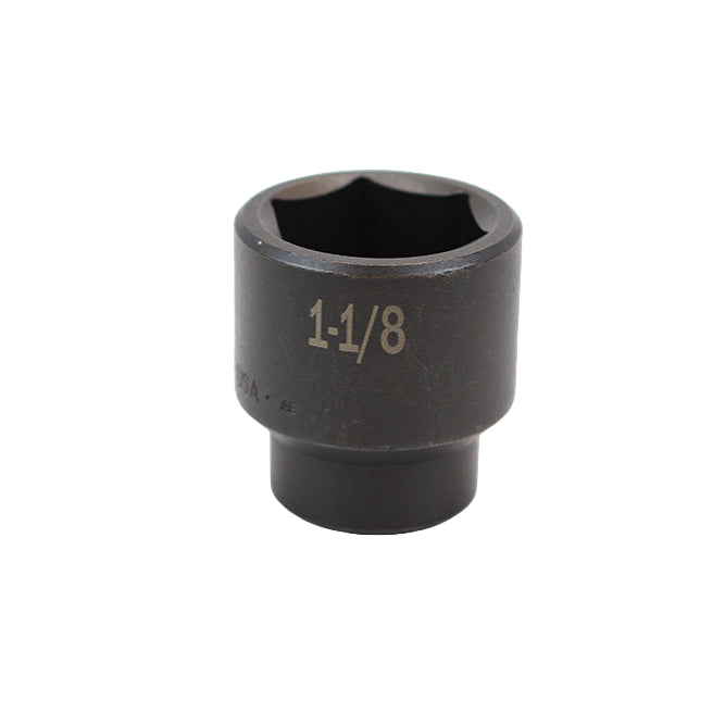 SK Tools USA - 1/2" Drive 6 Point Standard Fractional Impact Socket (1" - 1-1/8")
