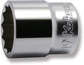 3/8 Sq. Dr. Socket  19mm 12 point Length 30mm