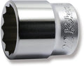 3/8 Sq. Dr. Socket  22mm 12 point Length 32mm