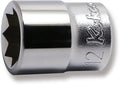 3/8 Sq. Dr. Socket  12mm Double Square Length 27mm
