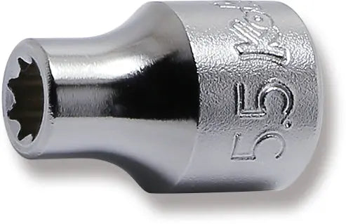 3/8 Sq. Dr. Socket  5.5mm Double Square Length 26mm