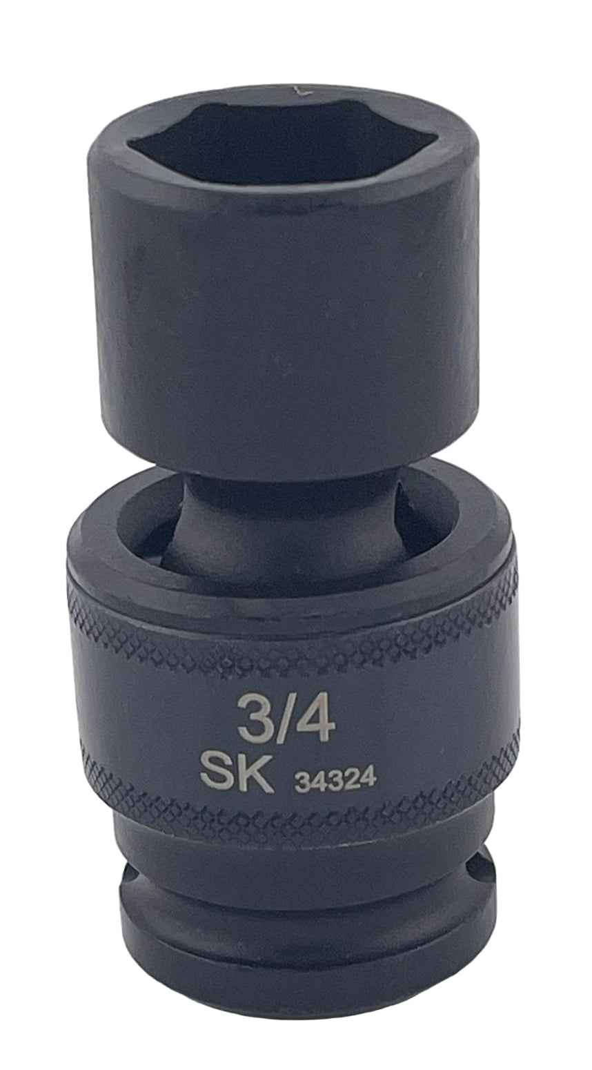 SK Tools USA - 1/2" Drive 6 Point Swivel Fractional Impact Socket (1/2" - 1-1/4")