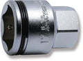3/8 Sq. Dr. Socket  17mm Nut Grip Length 29mm Outer Hex 17mm