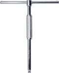 T Handle  3/8 Square Length 236 x 200mm Sliding Bar Free Turn Grip