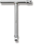 3/8" Sq. Drive T handle with multi-function Wobble-fix and Standard square