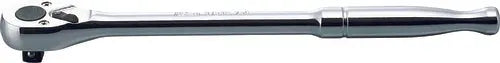 3/8 Sq. Dr. Ratchet Handle  24 teeth Long Length 250mm  Polished Handle