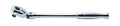 3/8 Sq. Dr. Ratchet Handle  24 teeth Flexible Head Length 265mm Push Button Polished Handle