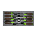 WOOD-COMPO Non-Slip Hex. Nut Driver 8PC. Set