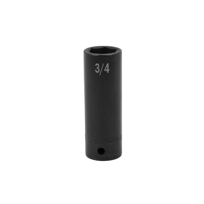 SK Tools USA - 1/2" Drive 6 Point Deep Fractional Impact Socket (3/8"-15/16")