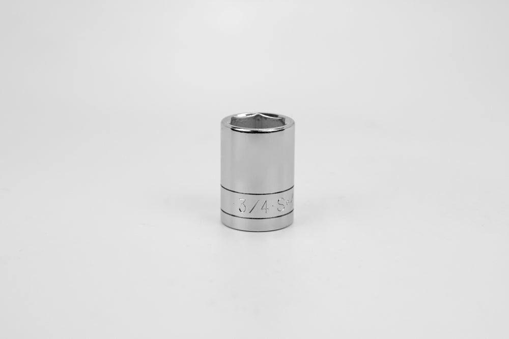 SK Tools USA - 1/2" Drive 6 Point Fractional Standard Chrome Socket (5/8" - 1-3/16")