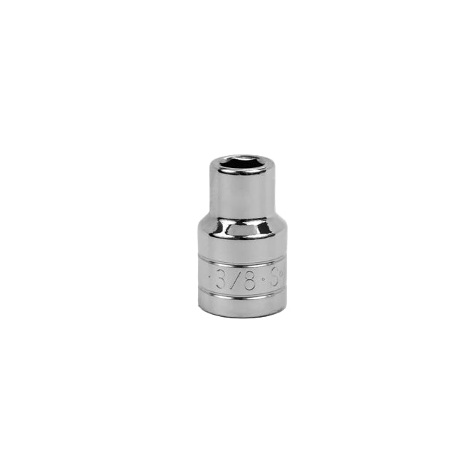 SK Tools USA - 1/2" Drive 6 Point Fractional Standard Chrome Socket (3/8" - 9/16")