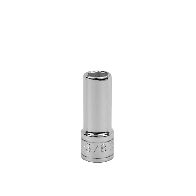 SK Tools USA - 3/8" Drive 6 Point Fractional Deep Chrome Socket (5/16" - 1")
