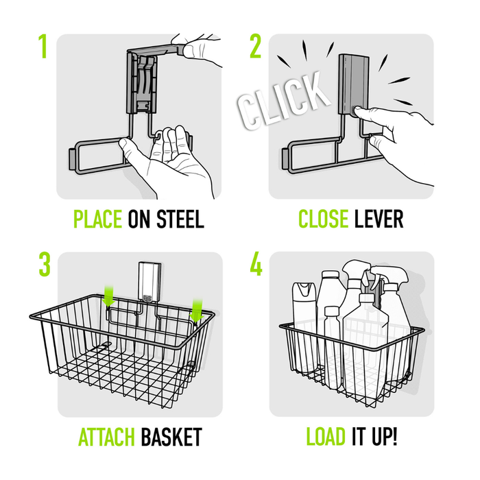 Gator Magnetics - Small Utility Magnetic Basket - Holds up to 35 lbs