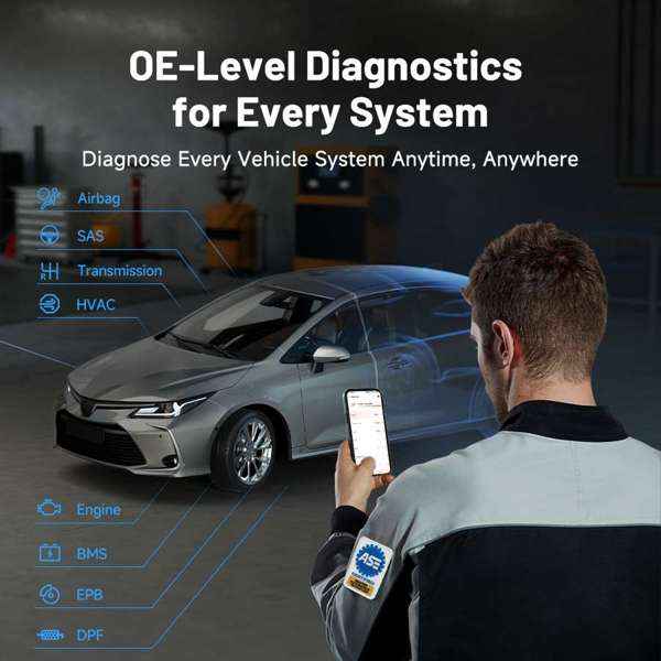 TOPDON Pocket-Size Bluetooth Scan Tool w/Bi-Directional Controls