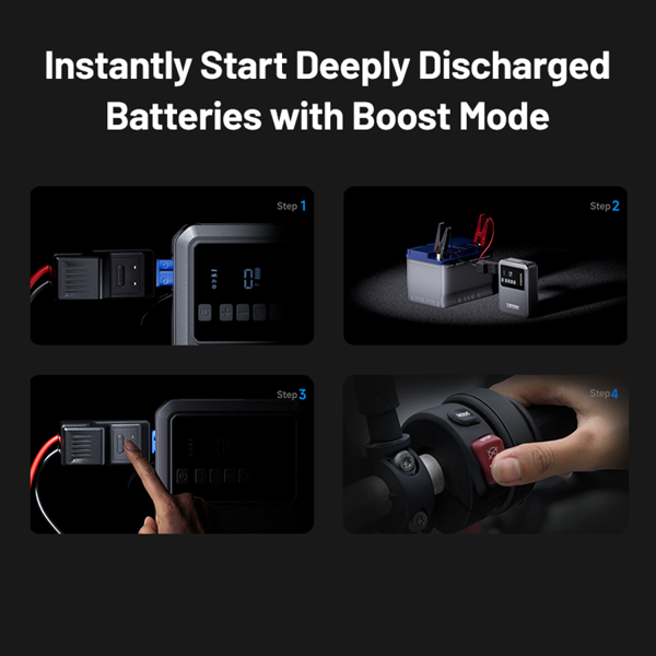 TOPDON 2-in-1 1200 Peak Amp Jump Starter & Tire Inflator
