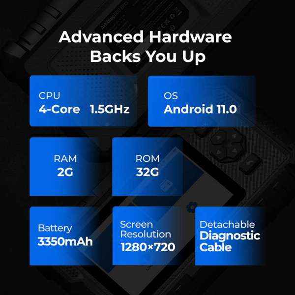 TOPDON 4-System Diagnostic Tool with BMS Reset