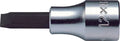 1/2 Sq. Dr. Bit Socket Slotted 1.2x8  Length 60mm