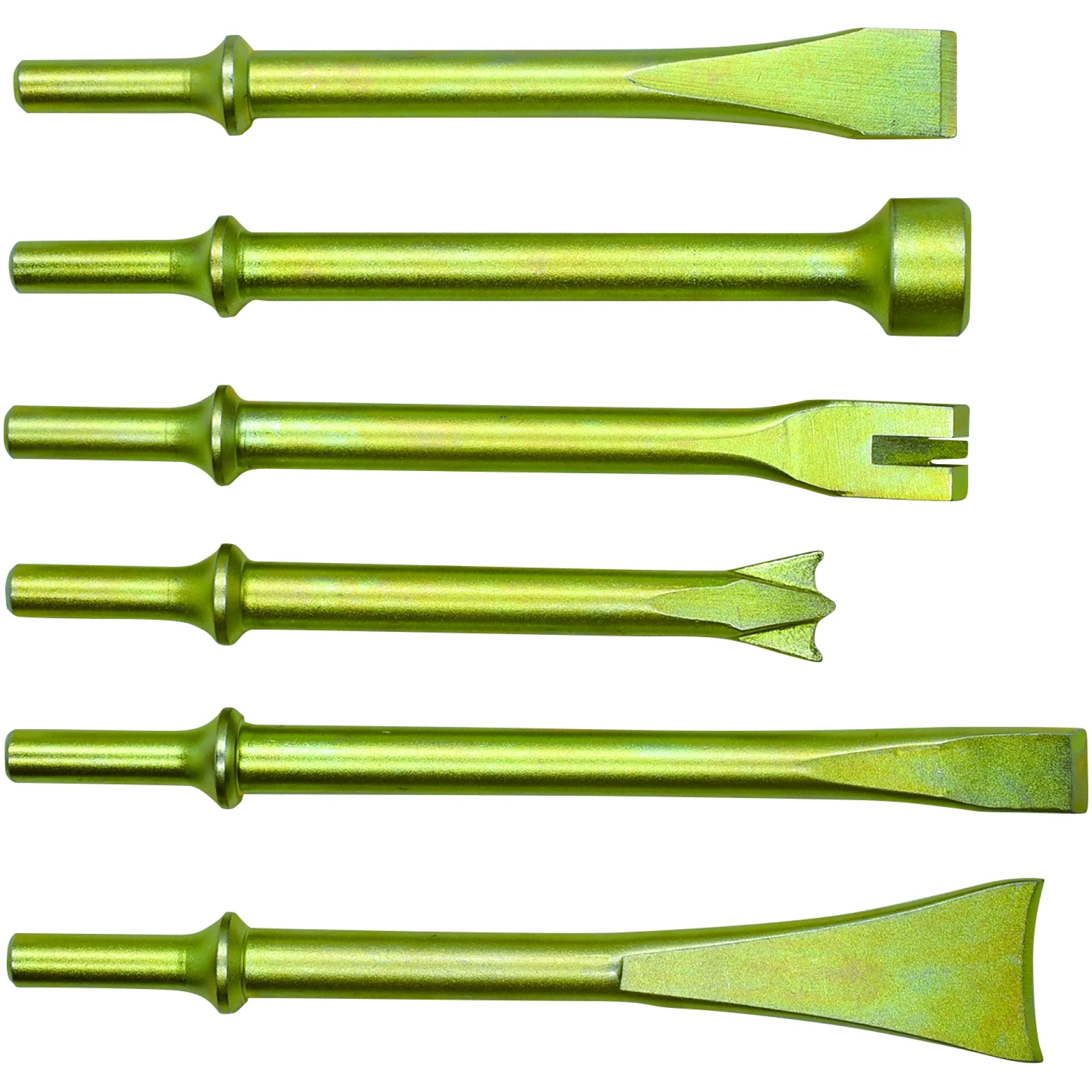 Heavy Duty THOR Air Hammer, Chisel & Cutter Bit Set .401 Shank