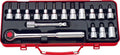 1/2 Sq. Dr. Bit Socket 17 piece Hex / TORX® Set