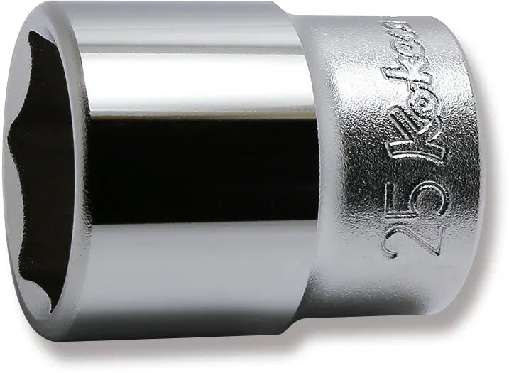1/2 Sq. Dr. Socket  25mm 6 point Length 42mm