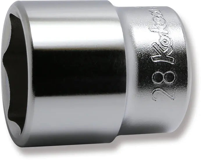 1/2 Sq. Dr. Socket  28mm 6 point Length 43mm