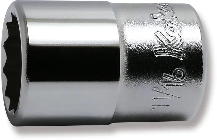 1/2 Sq. Dr. Socket  11/16 12 point Length 37mm