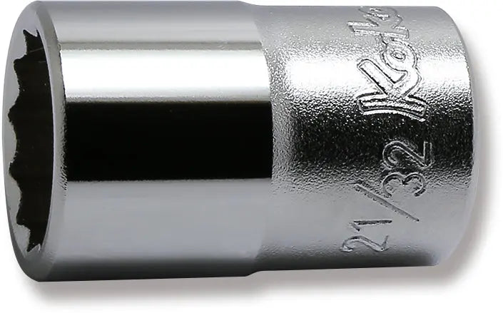 1/2 Sq. Dr. Socket  21/32 12 point Length 37mm