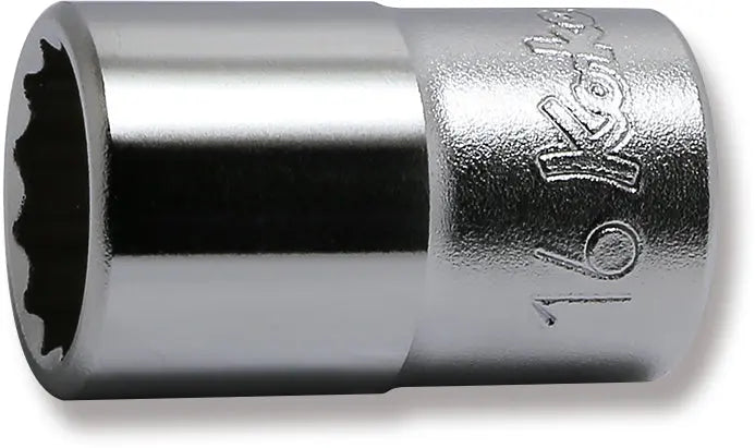 1/2 Sq. Dr. Socket  16mm 12 point Length 37mm