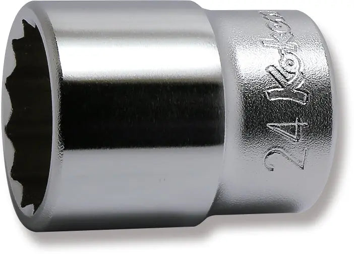 1/2 Sq. Dr. Socket  24mm 12 point Length 42mm