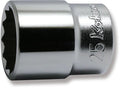 1/2 Sq. Dr. Socket  25mm 12 point Length 42mm