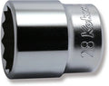 1/2 Sq. Dr. Socket  28mm 12 point Length 43mm