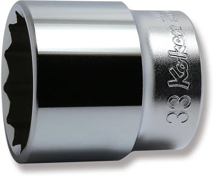 1/2 Sq. Dr. Socket  33mm 12 point Length 47mm