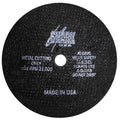 Shark Industries - Cut-Off Wheel – Aluminum Oxide – 4″ x 1/16″ x 1/4″ – 54 Grit – Made in USA