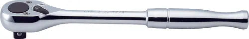 1/2 Sq. Dr. Ratchet Handle  24 teeth  Length 250mm  Polished Handle